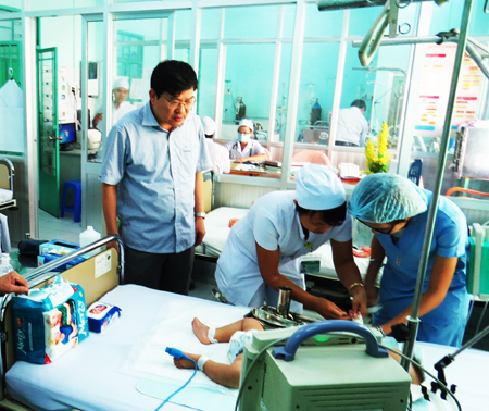 Tập trung cho công tác điều trị bệnh sốt xuất huyết