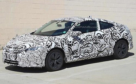 Cuối tháng 11, Honda "trình làng" Civic Coupe 2016