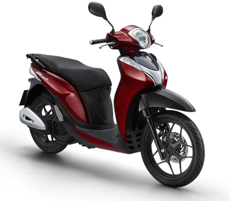 Honda SH Mode màu mới, giá 50,5 triệu đồng