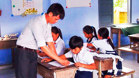 Những người mang chữ ra đảo