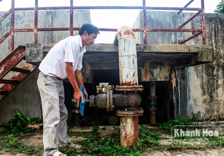 Nhà máy nước Tô Hạp đang xuống cấp nghiêm trọng