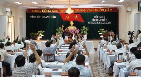 Khai mạc Hội nghị Tỉnh ủy lần thứ 2