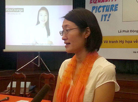 Thi vẽ tranh hý họa về bình đẳng giới, giành chuyến thăm quan tại Bỉ