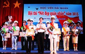 50 thí sinh tham gia hội thi nét đẹp quân nhân