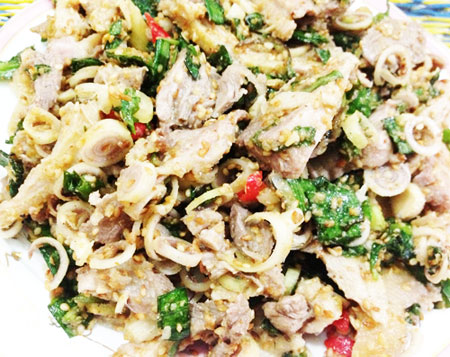 Nộm vịt - món ngon ngày lạnh