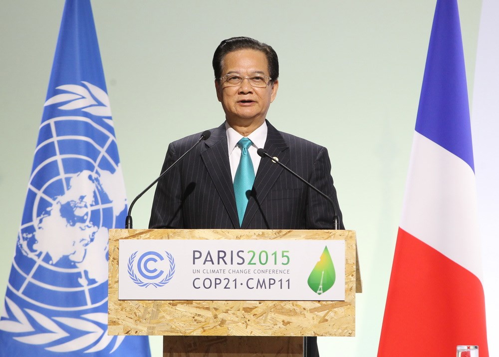 Thủ tướng Nguyễn Tấn Dũng phát biểu tại COP 21