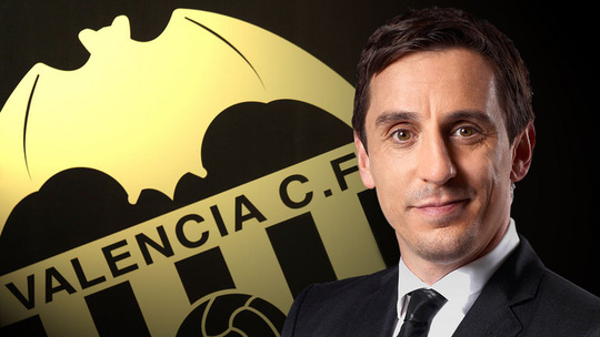 Gary Neville chính thức làm HLV trưởng CLB Valencia.