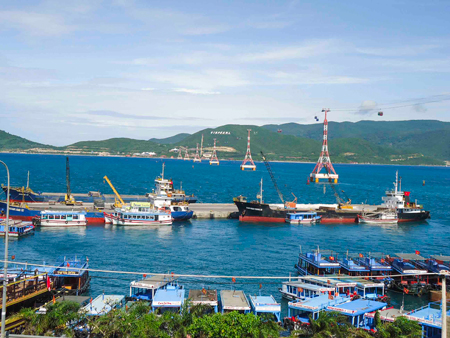 Một góc Cảng Nha Trang