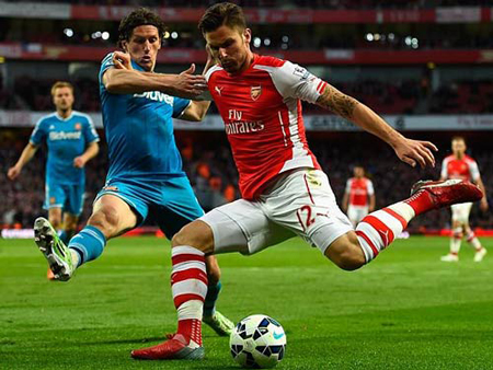 Arsenal đang gặp khó vì “bão” chấn thương.