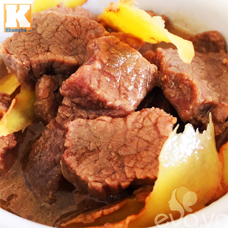 Thịt bò hầm gừng