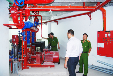 Kiểm tra công tác phòng cháy chữa cháy ở các cơ sở trọng điểm