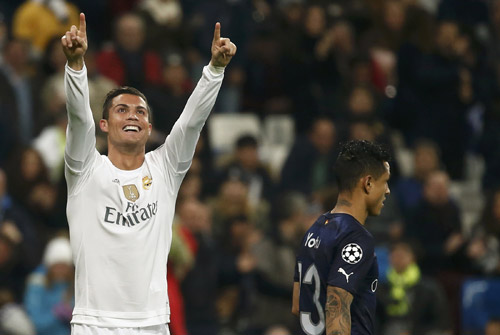Ronaldo phá kỷ lục ghi bàn ở vòng bảng Champions League