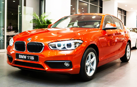 BMW Series 1 phiên bản mới về Việt Nam