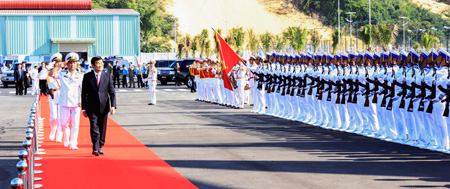 Khánh thành Cảng Quốc tế Cam Ranh
