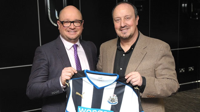 Việc bổ nhiệm Rafael Benitez làm huấn luyện viên hi vọng sẽ mang lại luồng sinh khí mới cho Newcastle.