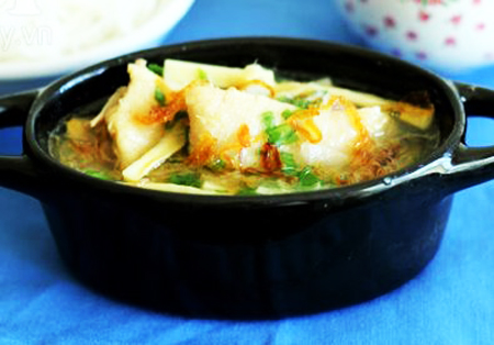 Nấu bún măng vịt đổi món