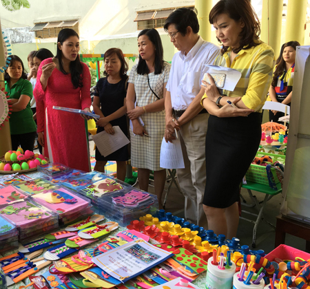 Trường Mầm non Lý Tự Trọng và Hướng Dương đạt giải nhất