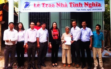 Niềm vui từ những ngôi nhà mới