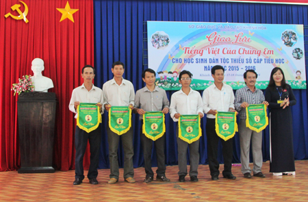 60 học sinh dân tộc thiểu số tham gia giao lưu "Tiếng Việt của chúng em"