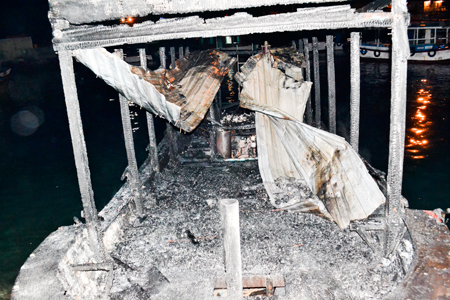 Vụ cháy tàu du lịch: Ước tính thiệt hại khoảng 200 triệu đồng