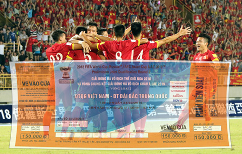 VFF công bố giá vé trận Việt Nam - Đài Loan
