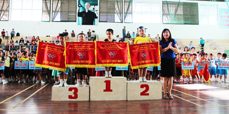 Trường Mầm non tư thục Trinh Vương đạt giải nhất