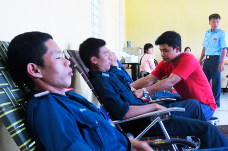 Over 600 donate blood