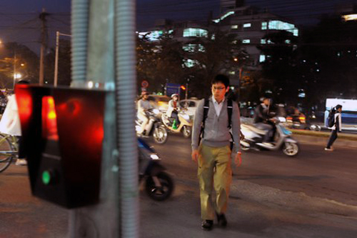 Chip đầu tiên của Việt Nam được ứng dụng làm đèn giao thông