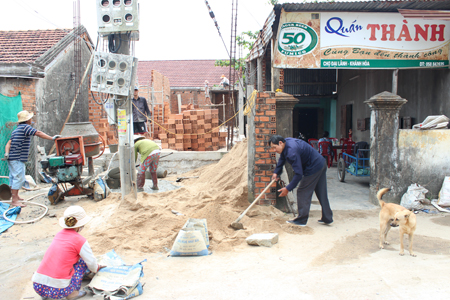 Phần nhà đất đang xảy ra tranh chấp