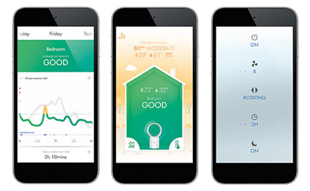  Quản lý chất lượng không khí thông qua ứng dụng trên smartphone