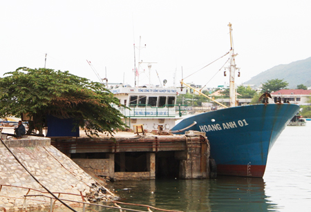 Tàu Hoàng Anh 01 đã được trả về cho Công ty TNHH một thành viên Đóng tàu Nha Trang