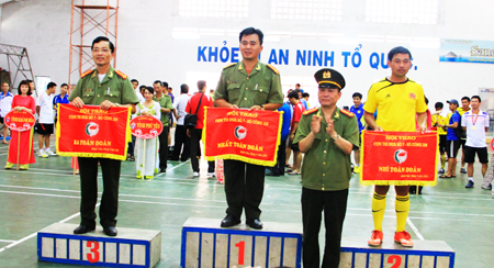 Công an Khánh Hòa đoạt giải nhất toàn đoàn