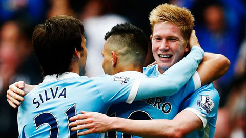 Sự quay lại của Kevin de Bruyne mang lại sự tươi mới cho hàng công Manchester City.