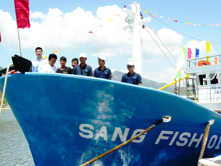 Một góc tàu Sang Fish 01