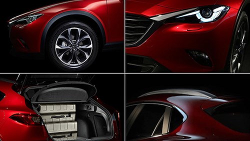 Mazda tung ảnh teaser đầy ấn tượng của SUV CX-4 mới