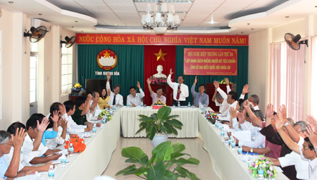 Chốt danh sách chính thức 10 người ứng cử đại biểu Quốc hội và 87 người ứng cử đại biểu HĐND tỉnh