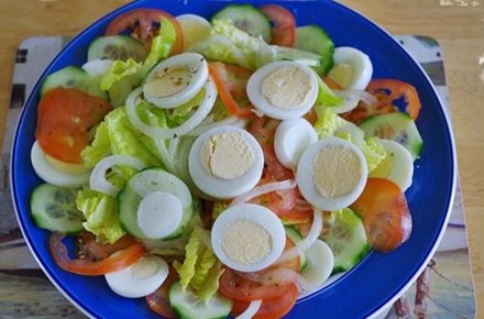 Trứng và rau - cặp đôi hoàn hảo chống lão hóa