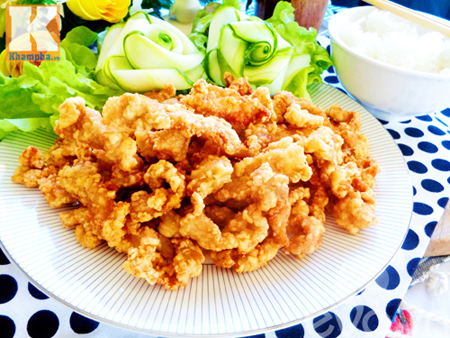 Thịt heo tẩm nước mắm chiên giòn