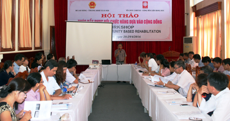 Quang cảnh hội thảo.