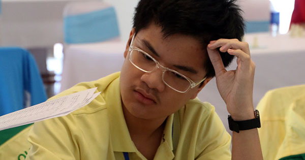 Chân dung kỳ thủ 14 tuổi Nguyễn Anh Khôi (Ảnh: Vietnamchess)