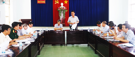 Kiểm tra công tác chuẩn bị bầu cử tại TP. Nha Trang