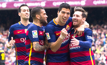 Hầu như đã không thể ngăn cản Barcelona vô địch La Liga mùa bóng 2015-2016.