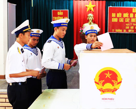 Bầu cử sớm ở Trường Sa