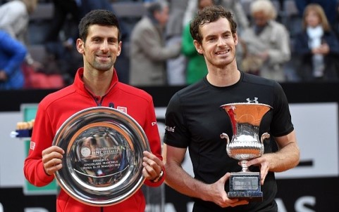 Hạ Djokovic, Murray đăng quang Rome Masters