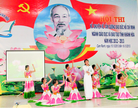 Hội thi kể chuyện tấm gương đạo đức Hồ Chí Minh của ngành giáo dục tỉnh