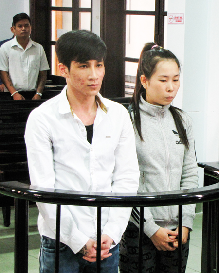 Hai bị cáo Nguyên và Hồng