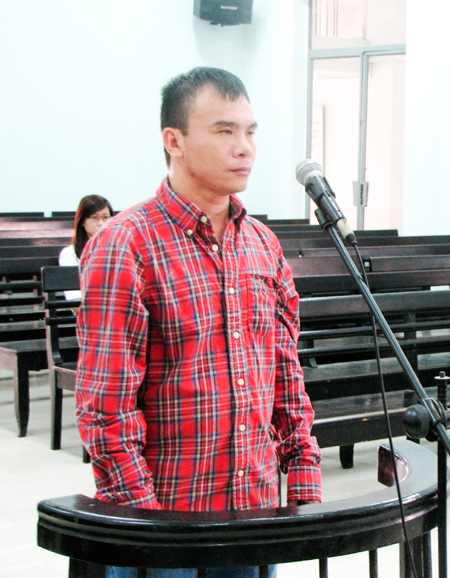 Bị cáo Nguyễn Phúc Lê Trần Bảo