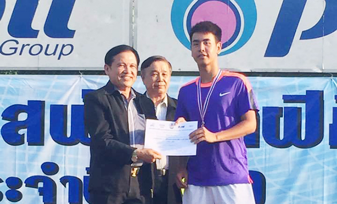 Nguyễn Đắc Tiến vô địch U18 Thailand Open