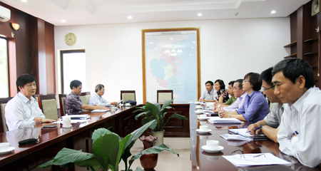 Quang cảnh cuộc họp