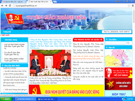 Hội nghị báo cáo viên Tỉnh ủy tháng 5